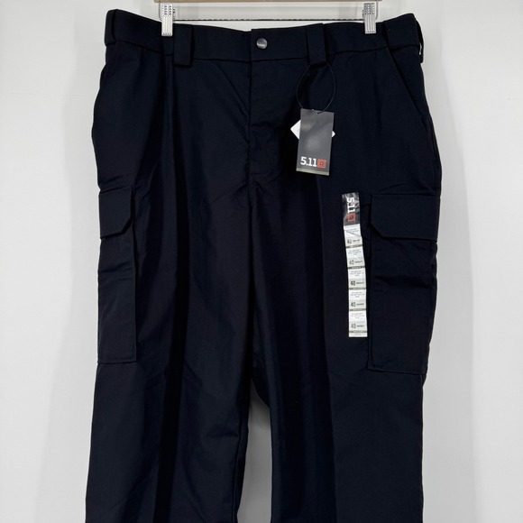 NEW 5.11 Tactical Mens B-Class PDU Taclite Ripstop Pant Navy Blue 40 Unhemmed